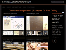 Tablet Screenshot of cardealersnearyou.com